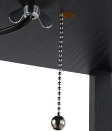 Modcraft 3 Tier Wood Floor Lamp With Storage Shelves - thumbnail 4
