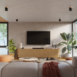 Sollux Lighting Rif Wood/aluminium Black 1 Lights Scandinavian Ceiling Lamps - thumbnail 5