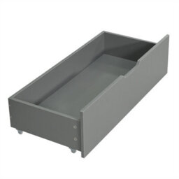 Abrihome 3Ft Single Beds For Kids With Bookcase Headboard & 2 Drawers, Space-Saving Design, Grey - thumbnail 7