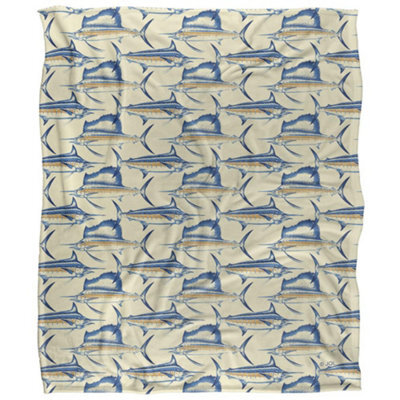 Jq Licensing 2 Silky Billfish Supersoft Blanket Multicoloured/multicoloured (One Size, One Size) - image 1