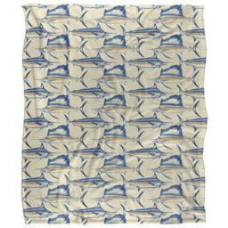 Jq Licensing 2 Silky Billfish Supersoft Blanket Multicoloured/multicoloured (One Size, One Size) - thumbnail 1
