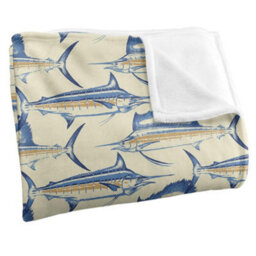 Jq Licensing 2 Silky Billfish Supersoft Blanket Multicoloured/multicoloured (One Size, One Size) - thumbnail 3