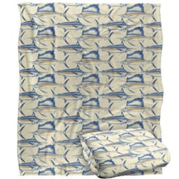 Jq Licensing 2 Silky Billfish Supersoft Blanket Multicoloured/multicoloured (One Size, One Size) - thumbnail 2