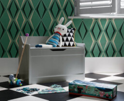 Nöa & Nani Noa & Nani Toy Box Storage Organiser In Silk Grey Lola - thumbnail 3