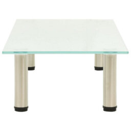 Berkfield Tv Stand Frosted 80X35X17 Cm Tempered Glass - thumbnail 3