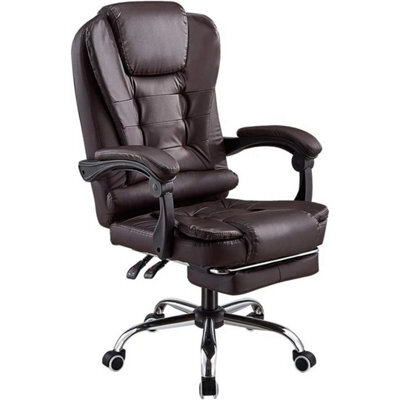 Ergonomic Executive Office Chair, Adjustable Height And Recline Function - image 1