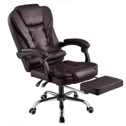 Ergonomic Executive Office Chair, Adjustable Height And Recline Function - thumbnail 3