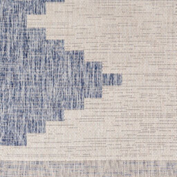 Livabliss Round Eagean-Global Blue Grey Taupe Off-White In- & Outdoor Rug 160 X 160 Cm Easy Care, Non Shedding - thumbnail 7