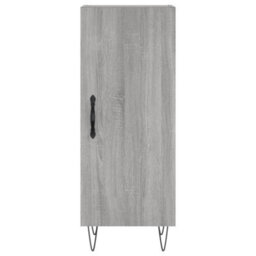 Berkfield Classic Sideboard Grey Sonoma 34.5X34X90 Cm Engineered Wood - thumbnail 5