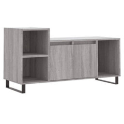 Berkfield Tv Cabinet Grey Sonoma 100X35X55 Cm Engineered Wood - thumbnail 2