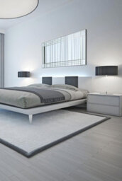 Mirroroutlet Milton All Glass Frameless Full Length Bevelled Leaner Wall Mirror 174 X 85Cm