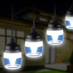 Colour Changing 14 Led Lamp Festoon Lights - App Or Remote Controlled Waterproof Mains Powered Indoor Outdoor Decorative Lighting - thumbnail 3