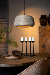Lucide Maduka - Pendant Light - 1Xe27 - Brown - thumbnail 4