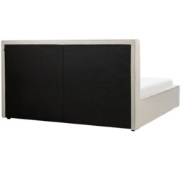 Beliani Ottoman Bed Boucle Moissac 180 X 200 Cm (Eu Super King) Off-White - thumbnail 7