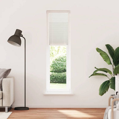 Walplus White Plisse Blind 40X200Cm Pleated Blind - image 1