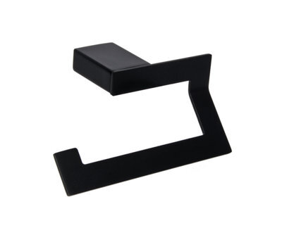 Banyetti Primo Toilet Roll Holder - Matt Black
