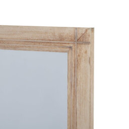 Wyld Haus Rustic Natural Washed Wood Six-Panel Window Mirror 1500X900mm - thumbnail 5