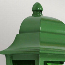 Luminosa Lighting Elstead Deco Lane 1 Light Half Outdoor Wall Lantern Green Ip44 - thumbnail 4