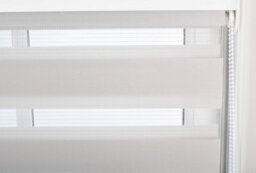 Furnished Day And Night Roller Blinds - Grey Striped Roller Shades For Windows And Doors (W)230Cm (L)210Cm - thumbnail 6
