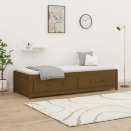 Berkfield Day Bed Honey Brown 80X200 Cm Solid Wood Pine - thumbnail 1