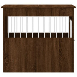 Walplus Brown Oak Dog Crate Furniture 64.5X80X71 Cm Engineered Wood - thumbnail 8