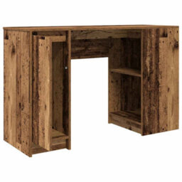Berkfield Desk Old Wood 120X42X76 Cm Engineered Wood - thumbnail 5