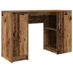 Berkfield Desk Old Wood 120X42X76 Cm Engineered Wood - thumbnail 2