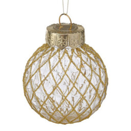 Living And Home 25Pcs Gold And Black Christmas Decoration Set Xmas Ornament Christmas Tree Baubles - thumbnail 5