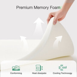 Novilla 23Cm Pocket Sprung Mattress With Memory Foam - thumbnail 4