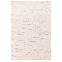 The Rug Edit Oslo Os01 Trails Grey Area Rug - 80X140Cm - thumbnail 2