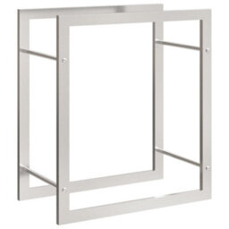 Walplus Firewood Rack 50X28X56 Cm Stainless Steel - thumbnail 2