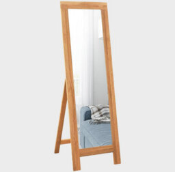 Hallowood Furniture Waverly Oak Cheval Mirror - thumbnail 8