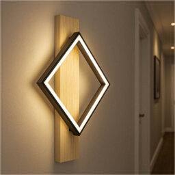Loops 2 Pack Stylish Modern Black And Brown Led Ceiling Light For Indoor Spaces - thumbnail 3