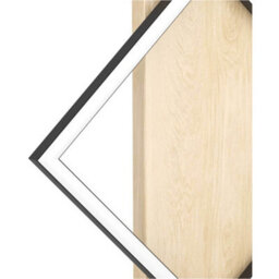 Loops 2 Pack Stylish Modern Black And Brown Led Ceiling Light For Indoor Spaces - thumbnail 5