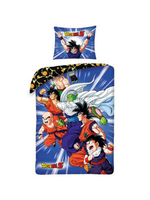 Dragon Ball Z Saiyan Single Duvet Cover And Pillowcase Set - European Size