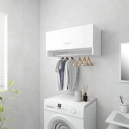Walplus Wardrobe White 70X32.5X35 Cm Engineered Wood - thumbnail 3