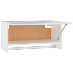 Walplus Wardrobe White 70X32.5X35 Cm Engineered Wood - thumbnail 7
