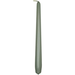 "SolaDirect Tapered Dinner Candles, Pack Of 10, Unscented, Long Burning Time, 24 Cm / 19.45"" (Silver, Metallic)" - thumbnail 7