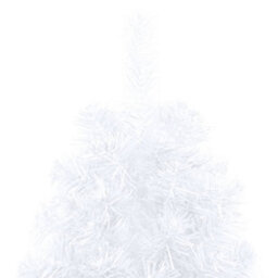 Berkfield Artificial Half Christmas Tree With Stand White 210 Cm Pvc - thumbnail 7