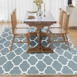 Ameha Stylish Printed Rug Non Slip Large Area Bedroom Carpet Living Room Kitchen Floor Rugs-160X230 Cm - thumbnail 3