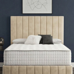 DS Living Havannah Upholstered Cream Divan Bed Frame - Divan Bed Frame - thumbnail 2