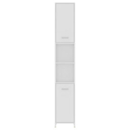 Berkfield Sleek 4 Piece Bathroom Furniture Set White - thumbnail 7