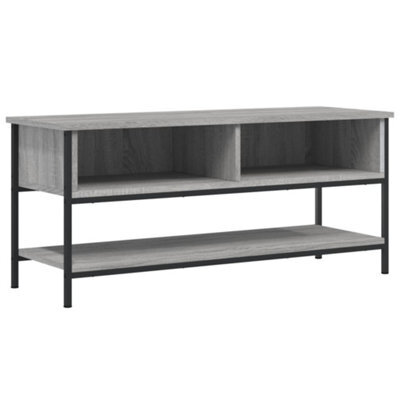 Berkfield Industrial Tv Cabinet Grey Sonoma 100X35X45 Cm Engineered Wood - image 1