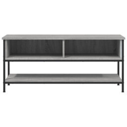 Berkfield Industrial Tv Cabinet Grey Sonoma 100X35X45 Cm Engineered Wood - thumbnail 4