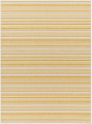 Livabliss Eagean-Global Yellow Ivory Off-White In- & Outdoor Rug 200 X 275 Cm Easy Care, Non Shedding - image 1