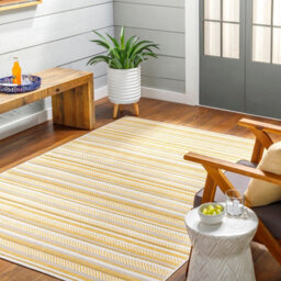 Livabliss Eagean-Global Yellow Ivory Off-White In- & Outdoor Rug 200 X 275 Cm Easy Care, Non Shedding - thumbnail 2