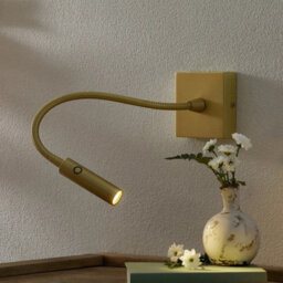 Luminosa Lighting Luminosa Tip Led Wall Reading Light Matte Gold Touch Dimming 174Lm 3000K - thumbnail 3
