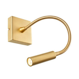 Luminosa Lighting Luminosa Tip Led Wall Reading Light Matte Gold Touch Dimming 174Lm 3000K - thumbnail 2