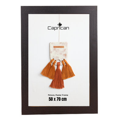 Black Picture Frame Photo Frame Perspex Sheet For Wall Or Table, Landscape Portrait Orientation 50 X 70 Cm (19.7 X 27.5 Inch) - image 1
