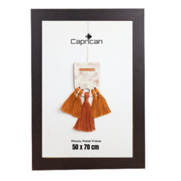 Black Picture Frame Photo Frame Perspex Sheet For Wall Or Table, Landscape Portrait Orientation 50 X 70 Cm (19.7 X 27.5 Inch) - thumbnail 1